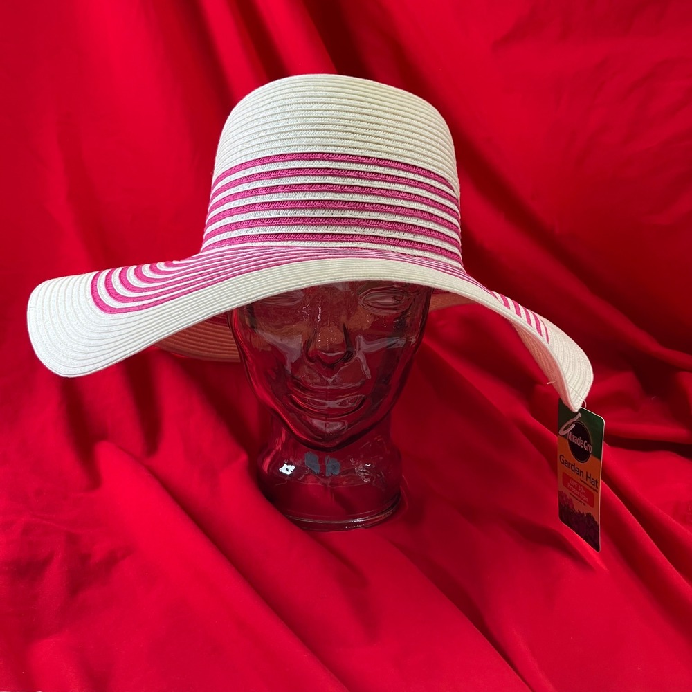 Miracle Grow Garden Hat / Women's / 30+ SPF / Pink / Sun Gardening Boating Beach - Picture 6 of 14